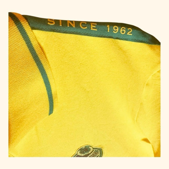 Jamaica National Team Polo - Yellow and Green - Size: 2xLarge - Picture 7 of 8